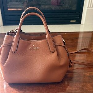 Kate Spade Brown Leather Satchel